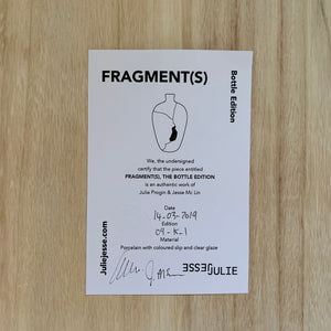 Vases - Fragment(s) Bottle Series - low (09-K-1)